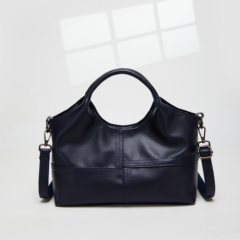 Lightweight Stitching Women's Large Capacity Advanced Texture Handbags