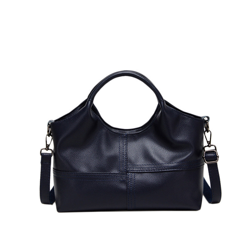 Lightweight Stitching Women's Large Capacity Advanced Texture Handbags